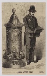 Pariser Briefpost, 1855