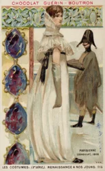 Pariser Mode des Konsulats, 1803