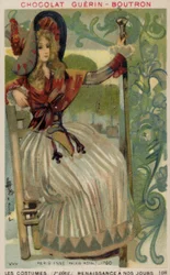 Pariserin, Palais Royal, 1790