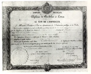 Paul Verlaines Baccalauréat, 1862