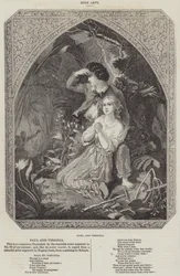 Paul und Virginia (Gravur)