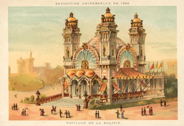 Pavillon von Bolivien, Weltausstellung 1889, Paris