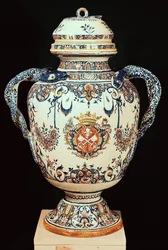 Apothekerglas, aus der Chartreuse du Val Saint-Pierre