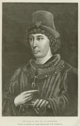 Philippe Le Bon, Herzog von Burgund (Stich)
