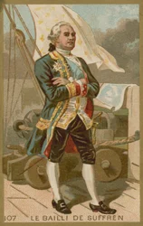 Pierre André de Suffren, französischer Admiral