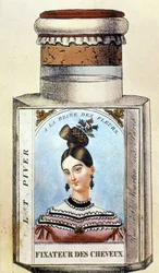 Piver Haarfixierflasche, um 1830