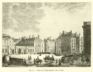 Platz des Palais-Royal, 1795 bis 1848