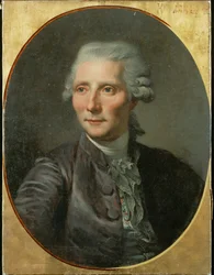Dichter Pierre Augustin Caron de Beaumarchais Porträt nach Greuze