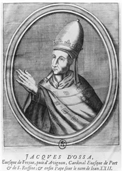 Papst Johannes XXII. (Stich)