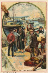 Hafen von Genua, Italien