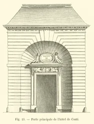 Haupttor des Hotel de Conti