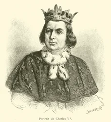 Porträt von Karl V. (Stich)