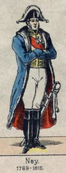 Ganzkörperporträt von Michel Ney (1769-1815), Marschall des Empire, Bild von Epinal aus dem späten 19. Jahrhundert