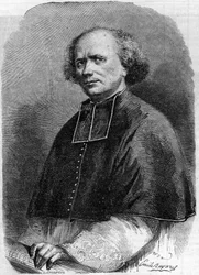 Porträt von Abbe Gaspard Deguerry, Pfarrer der Madeleine in Paris