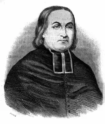 Porträt von Abbe Theodore Combalot (1798-1873), französischer Kirchenmann, Gründer der Kongregation der „Religieuses de l