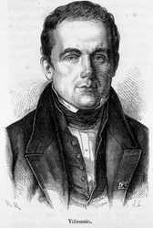 Porträt von Abel Francois Villemain, französischer Professor und Politiker (1790-1867)