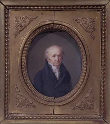 Porträt von Abraham-Louis Breguet, frühes 19. Jahrhundert (Tafel)