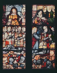 Porträt von Anne de Montmorency (1493-1567) und seinen Kindern, ca. 1555-60