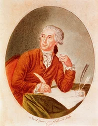 Porträt von Antoine Laurent Lavoisier (1743-1794)