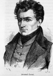 Porträt von Armand Carrel, französischer Journalist und politischer Schriftsteller (1800-1836)