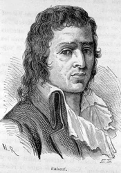 Porträt von Babeuf dit Gracchus, französischer Revolutionär (1760-1797) - in „L