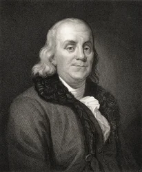 Porträt von Benjamin Franklin