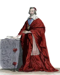 Porträt von Kardinal Richelieu (Armand Jean du Plessis) (1585-1642), französischer Geistlicher, Adliger und Staatsmann