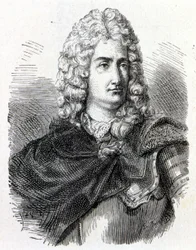 Porträt von Charles François Du Fay (1698 - 1739), französischer Chemiker und Physiker - in „Album der Wissenschaft; berühmte Wissenschaftler; Große Entdeckungen“ 1896