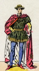 Porträt von Karl VII (1403-1461), König von Frankreich