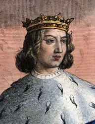 Porträt von Karl V. von Frankreich, genannt der Weise (1338-1380), König von Frankreich