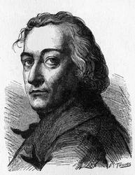 Porträt von Claude Louis, Graf Berthollet (1748 - 1822), französischer Chemiker - in „L