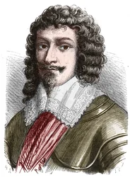 Porträt von Herzog Heinrich II. von Montmorency (1595-1632). Gravur aus dem späten 19. Jahrhundert