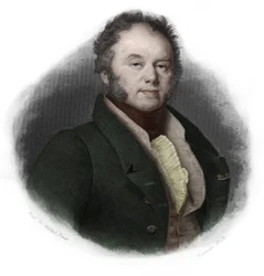 Porträt von Edouard, Herzog von Fitz-James (1776-1838), französischer Politiker. in „LIBRE DES SPEAKERS“ von Louis de Cormenin Timon. 1842. Private Sammlung