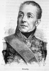 Porträt von Emmanuel, Marquis de Grouchy, Marschall von Frankreich (1766 - 1847) - in „L