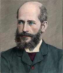 Porträt von Ferdinand James Anselm Freiherr von Rothschild (1839-1898), englischer Kunstsammler, 1898