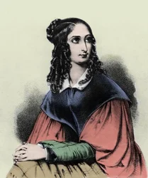 Porträt von Flora Tristan, Gauguins Großmutter, 1839
