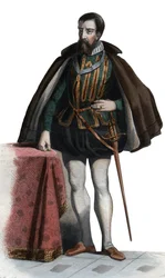 Porträt von Franz I. von Lothringen (1519-1563), Herzog von Guise, Herzog von Aumale, französischer Soldat und Politiker