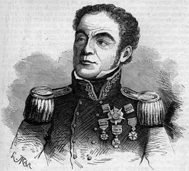 Porträt von General Antonio Lopez de Santa Anna (Santa Anna)