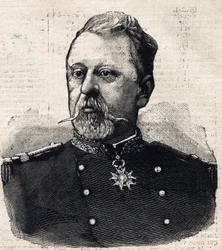 Porträt von General Poilloué de Saint-Mars (1832-1897)