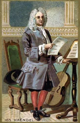 Porträt von Georg Friedrich Händel