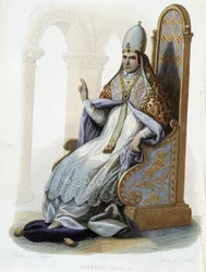 Porträt von Gerbert d
