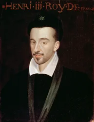 Porträt von Heinrich III (1551-89)