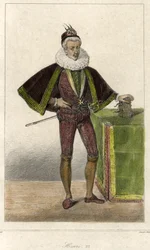Porträt von Heinrich III (1551 - 1589), König von Frankreich
