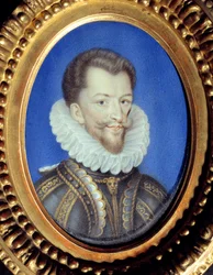 Porträt von Heinrich I. von Lothringen, Herzog von Guise genannt der Narbe (1550-1588)