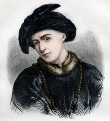 Porträt von Jan Hus (oder Jean Huss)