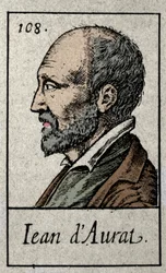Porträt von Jean Dorat (Auratus, sein richtiger Name Jean Dinemandi)