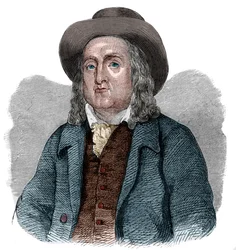 Porträt von Jeremy Bentham (1748-1832), englischer Philosoph, Ökonom und Jurist