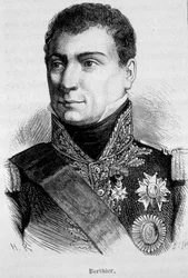 Porträt von Louis Alexandre Berthier, französischer Marschall (1753 - 1815) - in „L