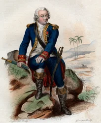Porträt von Louis Antoine, Comte de Bougainville (1729-1811), französischer Admiral und Entdecker