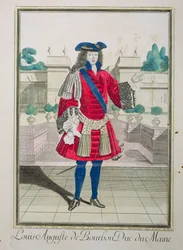 Porträt von Louis Auguste de Bourbon, Herzog von Maine